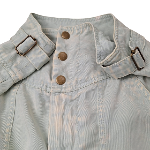 NEW Young Fabulous & Broke Small High Rise Tencel Pant Water Potassium Wash Mint - Picture 4 of 16